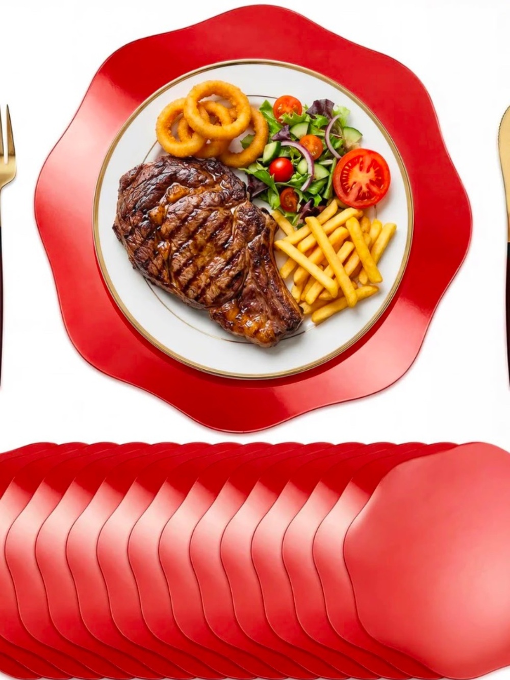 15 Smooth and Lustrous Paper Place Mats